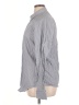 ASOS 100% Cotton Chevron-herringbone Gray Long Sleeve Button-Down Shirt Size XL - photo 5