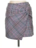 Parker Plaid Gray Formal Skirt Size 0 - photo 1