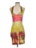 Shein Tie-dye Orange Cocktail Dress Size 4 - photo 1