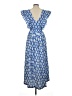 Assorted Brands Hearts Blue Casual Dress Size XS - photo 2