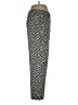 Akris Punto 100% Baumwolle Chevron-herringbone Silver Ivory Casual Pants Size 12 - photo 4