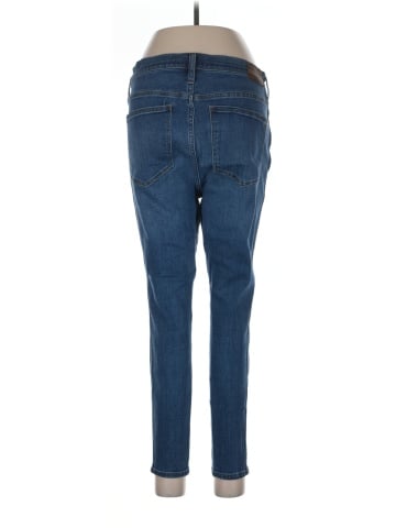Madewell Petite 10" High-Rise Roadtripper Supersoft Jeans in Playford Wash (view 2)