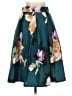 Chicwish 100% Polyester Floral Teal Casual Skirt Size XS - photo 1