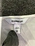 Express 100% Rayon Ivory Long Sleeve Blouse Size L - photo 7