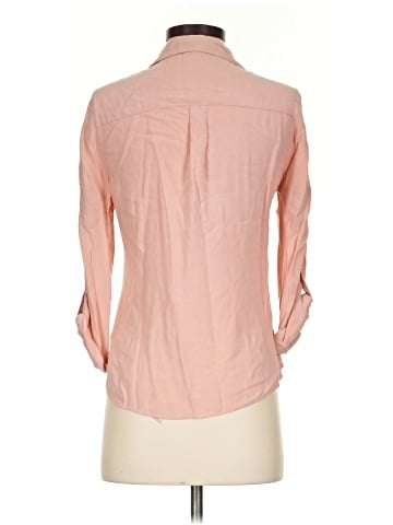 Guess 3/4 Sleeve Button-Down Shirt (view 2)