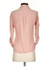 Guess Pink 3/4 Sleeve Button-Down Shirt Size XS - photo 2
