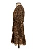 Jay Godfrey Animal Print Brown Casual Dress Size 4 - photo 5
