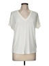 Lbisse Ivory Short Sleeve Blouse Size M - photo 1