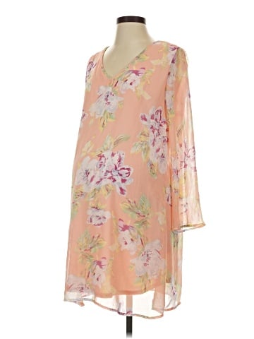 Pink Blush Casual Dress (view 1)
