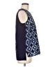 Vince Camuto 100% Polyester Blue Sleeveless T-Shirt Size M (petite) - photo 4