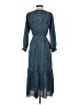 Unbranded 100% Polyester Blue Casual Dress Size S - photo 2