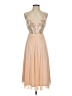 ASOS Tan Cocktail Dress Size 4 - photo 1