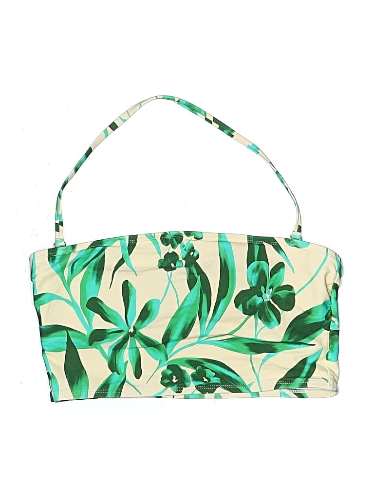 Pre-owned Antonio Melani Swimsuit Top Green Swimwear