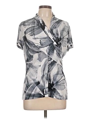 DKNY Short Sleeve Blouse (view 1)