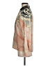 Shein Print Gold Long Sleeve Blouse Size 6 - photo 5