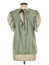 Shein Green Short Sleeve Top Size 12 - photo 2