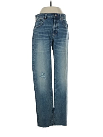Madewell The Dean Easy Straight Jean in Monessen Wash (view 1)