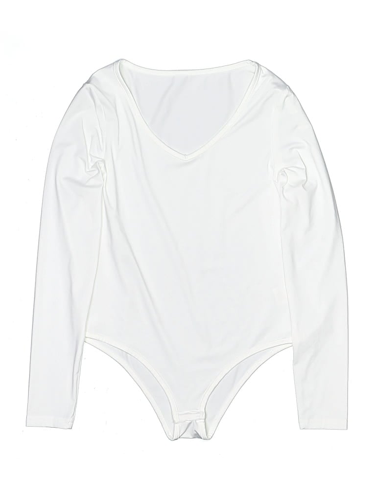 Pre-owned Unbranded Bodysuit In White