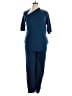 Zapelle Solid Blue Jumpsuit Size 2X - photo 1