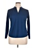 Reel Legends 100% Polyester Blue Long Sleeve Polo Size XL - photo 1