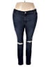Old Navy Solid Blue Jeans Size 22 - photo 1
