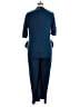 Zapelle Solid Blue Jumpsuit Size 2X - photo 2