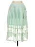 Wapi 100% Polyester Green Formal Skirt Size L - photo 1