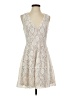 BCBGMAXAZRIA Ivory Cocktail Dress Size S - photo 1