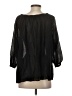 Zara Black 3/4 Sleeve Blouse Size XS - photo 2