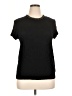 Joe Fresh 100% Rayon Black Short Sleeve Turtleneck Size XL - photo 1