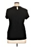 Joe Fresh 100% Rayon Black Short Sleeve Turtleneck Size XL - photo 2