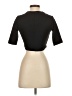 Zara Black Short Sleeve Top Size S - photo 2
