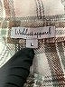 Wishlist Apparel Plaid Gray Long Sleeve Blouse Size L - photo 7