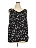 Maurices 100% Polyester Black Sleeveless Blouse Size 20 (2) - photo 1