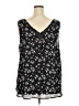Maurices 100% Polyester Black Sleeveless Blouse Size 20 (2) - photo 2