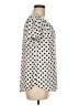 41Hawthorn 100% Polyester Polka Dots Ivory Short Sleeve Blouse Size M - photo 4
