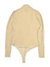 Privacy Please 100% Cotton Tan Bodysuit Size M - photo 2