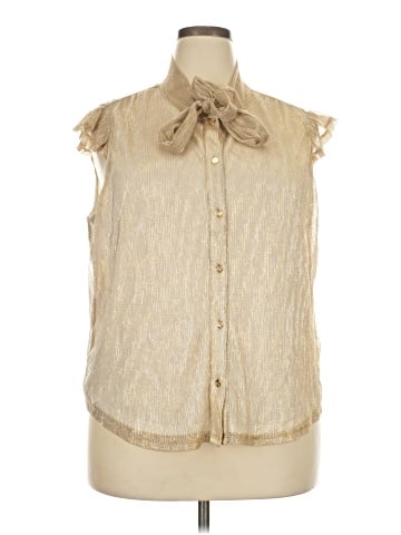 Draper James Sleeveless Button-Down Shirt (view 1)