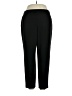 Vince Camuto Solid Black Casual Pants Size L - photo 1
