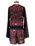Paint It Red Paisley Black Romper Size S - photo 2