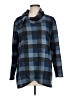 PURE essence Plaid Blue Pullover Sweater Size L - photo 1