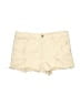 Express Jeans Ivory Shorts Size 12 - photo 1