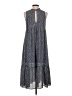 Lulus 100% Polyester Polka Dots Gray Casual Dress Size S - photo 2