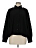 Athleta Solid Black Long Sleeve Blouse Size M - photo 1