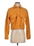 Zara 100% Cotton Orange Jacket Size S - photo 1