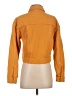 Zara 100% Cotton Orange Jacket Size S - photo 2