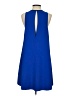 T by Alexander Wang 100% Polyester Solid Blue Casual Dress Size 2 - photo 2