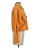 Zara 100% Cotton Orange Jacket Size S - photo 4