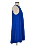 T by Alexander Wang 100% Polyester Solid Blue Casual Dress Size 2 - photo 4