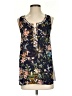 Tiny 100% Rayon Blue Sleeveless Blouse Size XS - photo 1